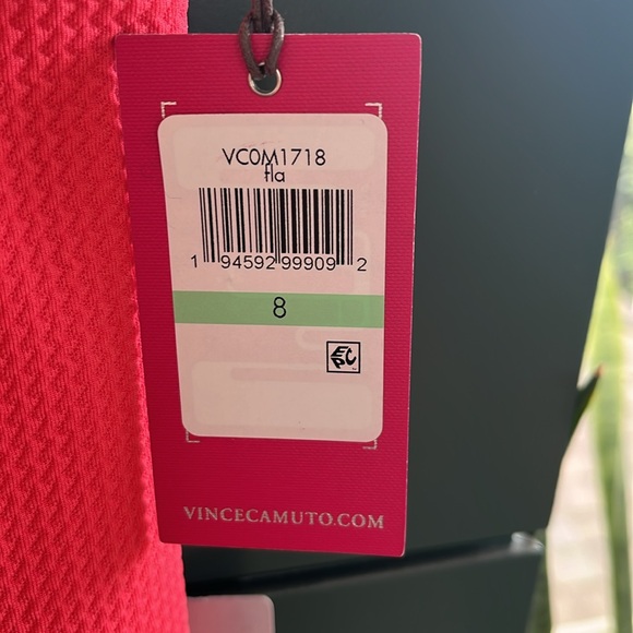 Vince Camuto coral dress size 8 - Picture 7 of 9